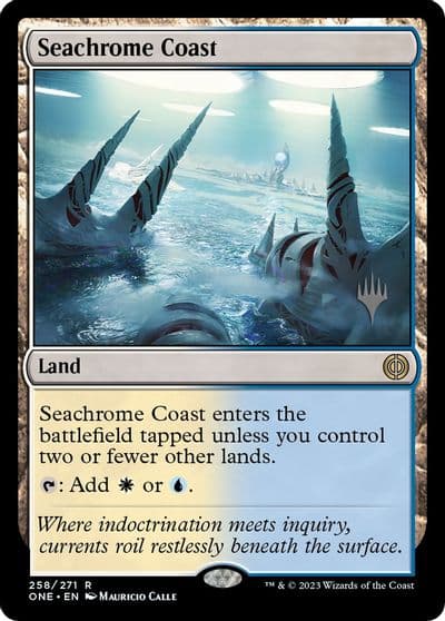 Seachrome Coast Promo Pack: Phyrexia: All Will Be One Magic card