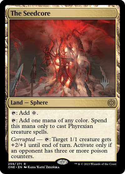 The Seedcore Promo Pack: Phyrexia: All Will Be One Magic card