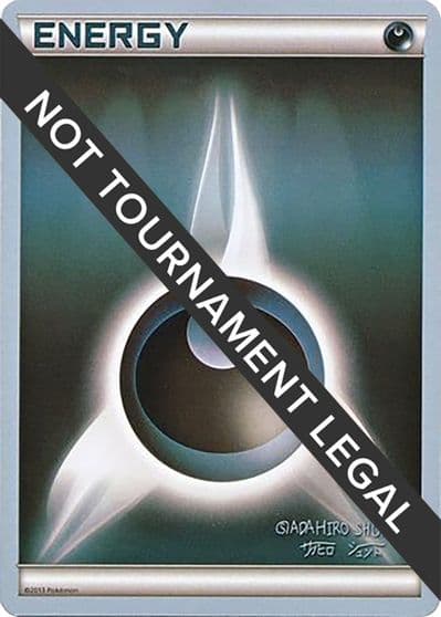 Darkness Energy - 2016 (Shunto Sadahiro) World Championship Decks Pokemon card