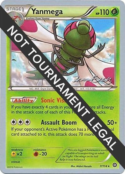 Yanmega - 2016 (Jesper Eriksen) World Championship Decks Pokemon card