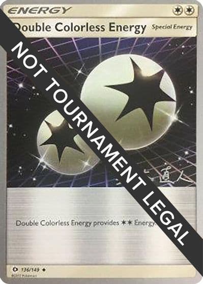 Double Colorless Energy - 2017 (Naoto Suzuki) World Championship Decks Pokemon card