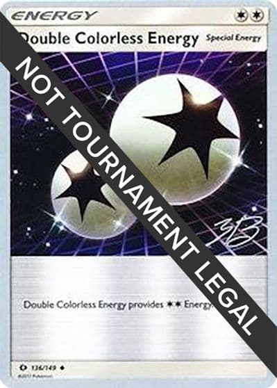 Double Colorless Energy - 2017 (Zachary Bokhari) World Championship Decks Pokemon card