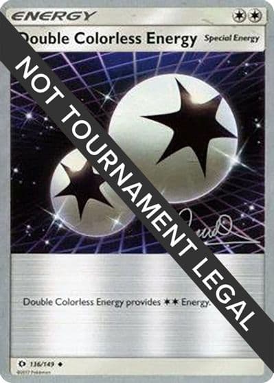 Double Colorless Energy - 2017 (Diego Cassiraga) World Championship Decks Pokemon card