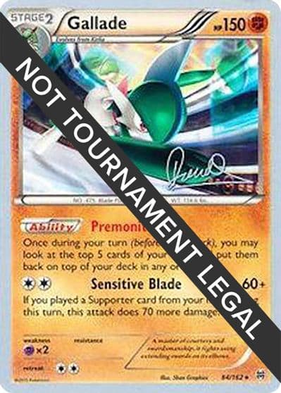 Gallade - 2017 (Diego Cassiraga) World Championship Decks Pokemon card