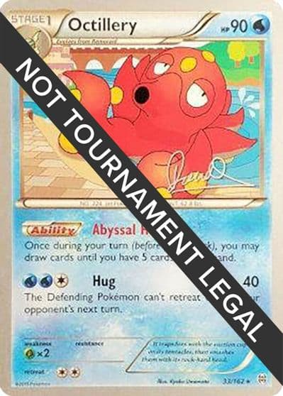 Octillery - 2017 (Diego Cassiraga) World Championship Decks Pokemon card