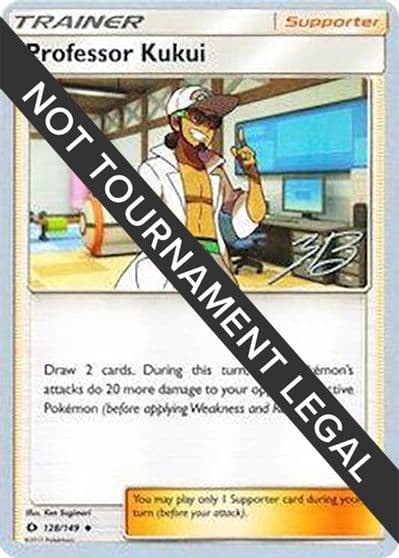 Professor Kukui - 2017 (Zachary Bokhari) World Championship Decks Pokemon card