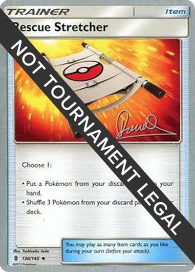 Rescue Stretcher - 2017 (Diego Cassiraga) World Championship Decks Pokemon card