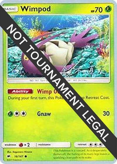 Wimpod - 2017 (Naoko Suzuki) World Championship Decks Pokemon card