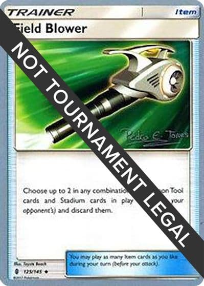 Field Blower - 2018 (Pedro Eugenio Torres) World Championship Decks Pokemon card