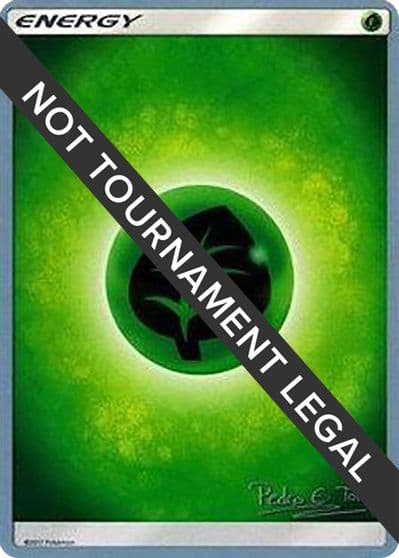 Grass Energy - 2018 (Pedro Eugenio Torres) World Championship Decks Pokemon card
