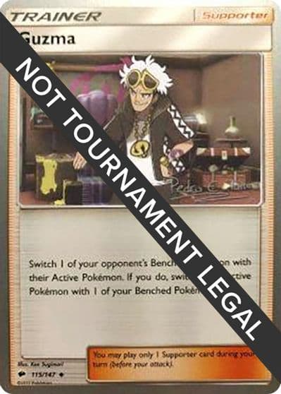 Guzma - 2018 (Pedro Eugenio Torres) World Championship Decks Pokemon card