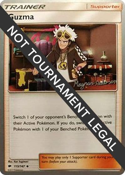 Guzma - 2018 (Magnus Pedersen) World Championship Decks Pokemon card