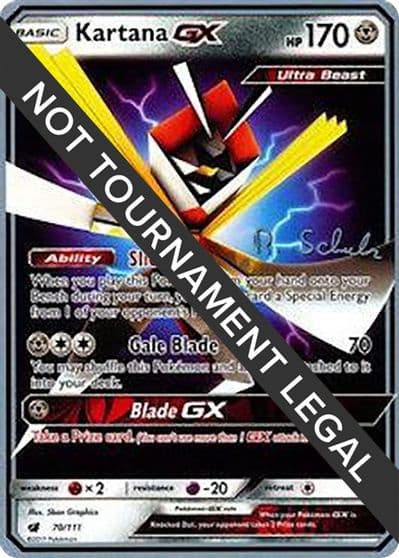 Kartana GX - 2018 (Robin Schulz) World Championship Decks Pokemon card