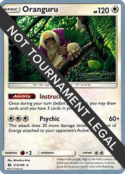 Oranguru - 2018 (Pedro Eugenio Torres) World Championship Decks Pokemon card