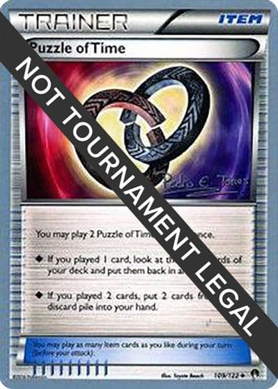 Puzzle of Time - 2018 (Pedro Eugenio Torres) World Championship Decks Pokemon card