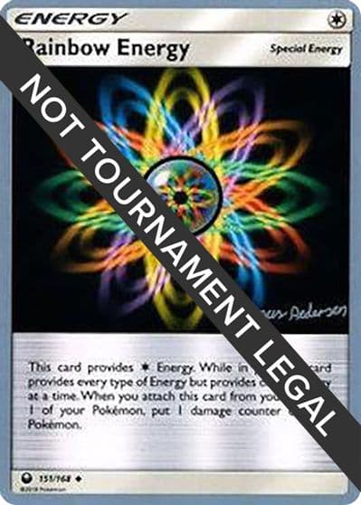 Rainbow Energy - 2018 (Magnus Pedersen) World Championship Decks Pokemon card
