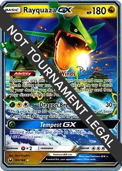 Rayquaza GX - 2018 (Pedro Eugenio Torres) World Championship Decks Pokemon card