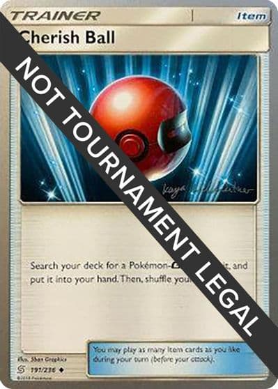 Cherish Ball - 2019 (Kaya Lichtleitner) World Championship Decks Pokemon card