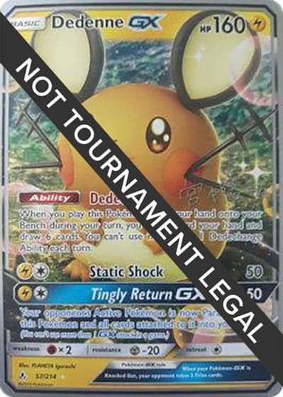 Dedenne GX - 2019 (Haruki Miyamoto) World Championship Decks Pokemon card
