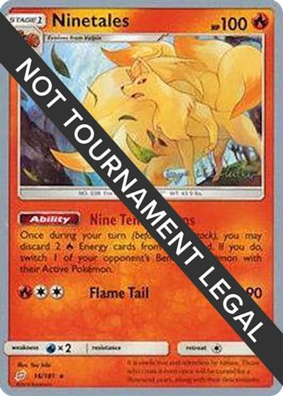 Ninetales - 2019 (Kaya Lichtleitner) World Championship Decks Pokemon card