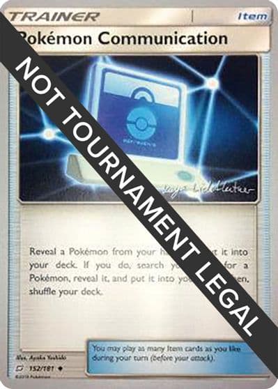 Pokemon Communication - 2019 (Kaya Lichtleitner) World Championship Decks Pokemon card