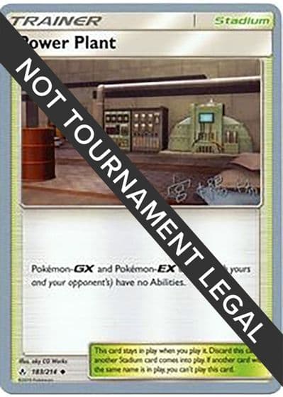 Power Plant - 2019 (Haruki Miyamoto) World Championship Decks Pokemon card