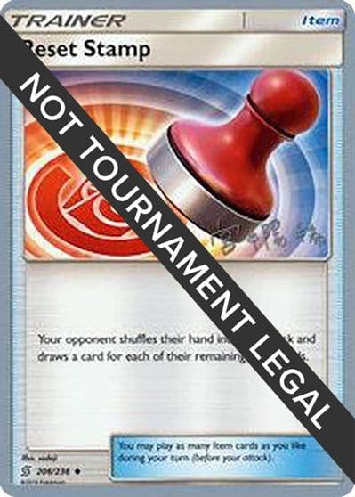 Reset Stamp - 2019 (Haruki Miyamoto) World Championship Decks Pokemon card