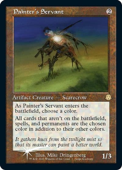 Painters Servant Judge Promos Magic card