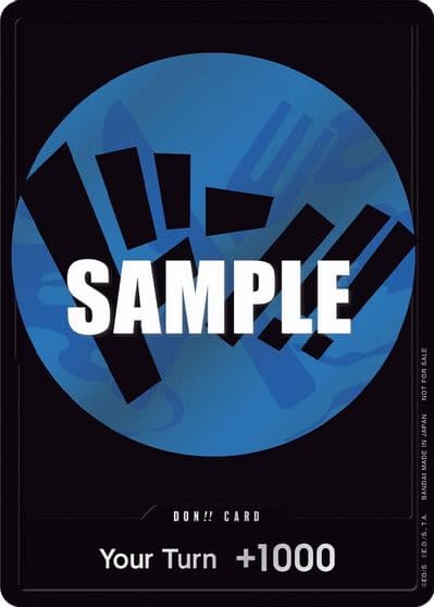 DON Card Blue One Piece Promotion Cards One Piece card