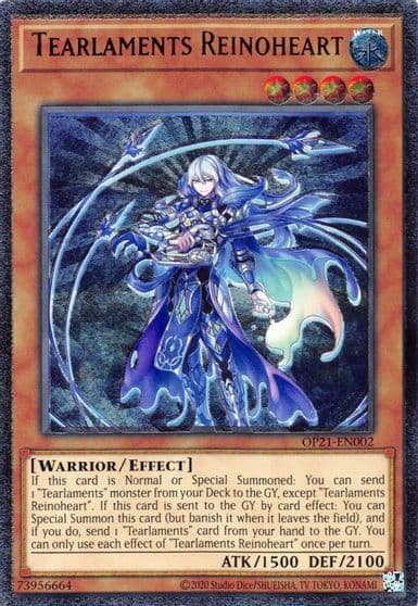 Tearlaments Reinoheart UTR OTS Tournament Pack 21 Yu-Gi-Oh! card