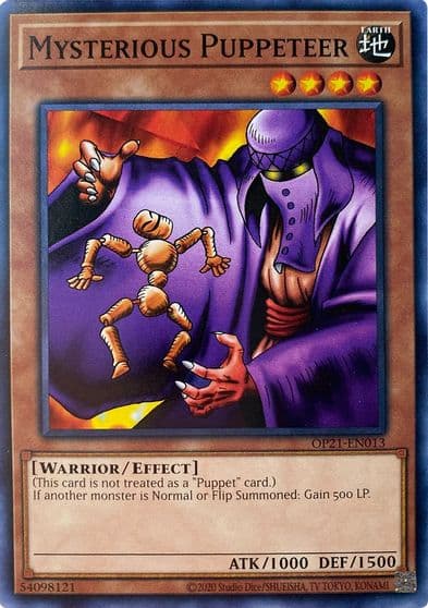 Mysterious Puppeteer OTS Tournament Pack 21 Yu-Gi-Oh! card