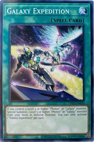 Galaxy Expedition OTS Tournament Pack 21 Yu-Gi-Oh! card