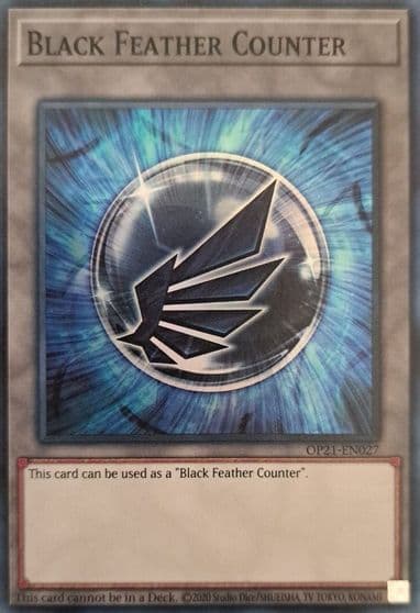 Black Feather Counter OTS Tournament Pack 21 Yu-Gi-Oh! card