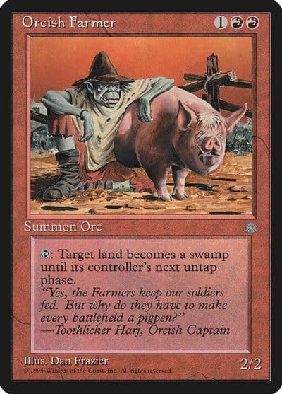 Orcish Farmer Ice Age Magic card