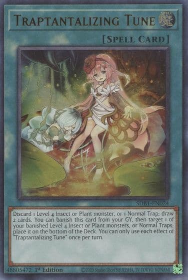 Traptantalizing Tune Structure Deck: Beware of Traptrix Yu-Gi-Oh! card