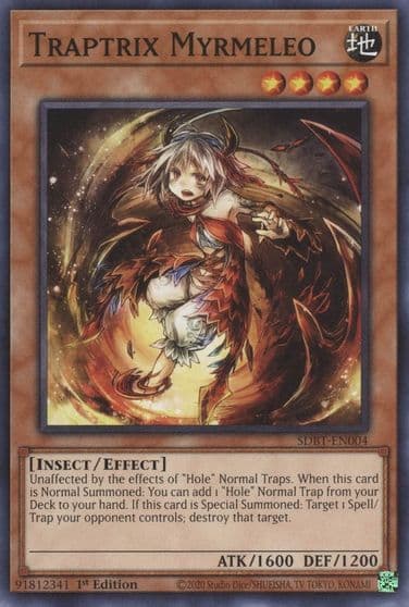Traptrix Myrmeleo Structure Deck: Beware of Traptrix Yu-Gi-Oh! card