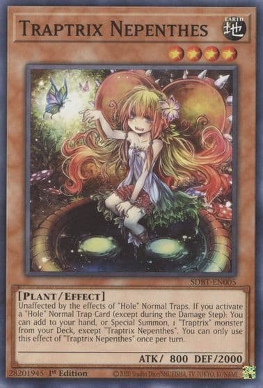 Traptrix Nepenthes Structure Deck: Beware of Traptrix Yu-Gi-Oh! card