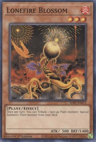 Lonefire Blossom Structure Deck: Beware of Traptrix Yu-Gi-Oh! card