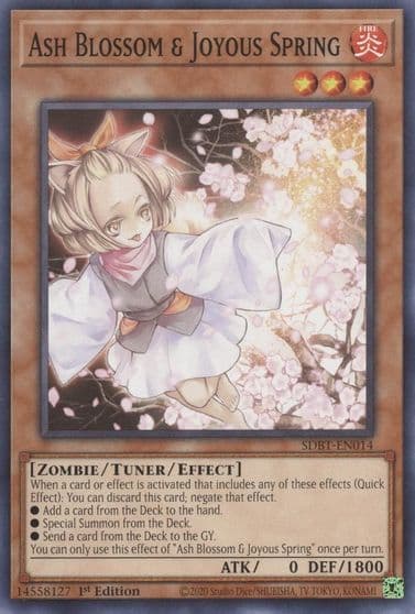 Ash Blossom and Joyous Spring Structure Deck: Beware of Traptrix Yu-Gi-Oh! card