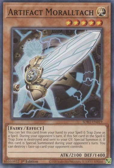 Artifact Moralltach Structure Deck: Beware of Traptrix Yu-Gi-Oh! card