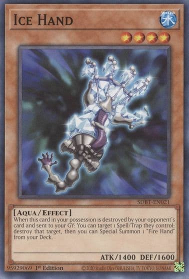 Ice Hand Structure Deck: Beware of Traptrix Yu-Gi-Oh! card