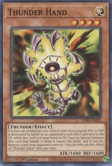Thunder Hand Structure Deck: Beware of Traptrix Yu-Gi-Oh! card