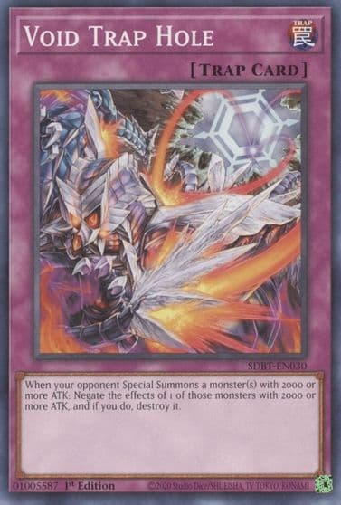 Void Trap Hole Structure Deck: Beware of Traptrix Yu-Gi-Oh! card