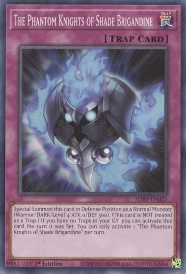 The Phantom Knights of Shade Brigandine Structure Deck: Beware of Traptrix Yu-Gi-Oh! card