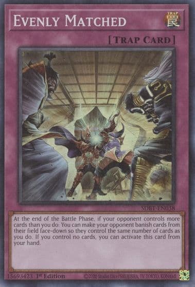 Evenly Matched Structure Deck: Beware of Traptrix Yu-Gi-Oh! card