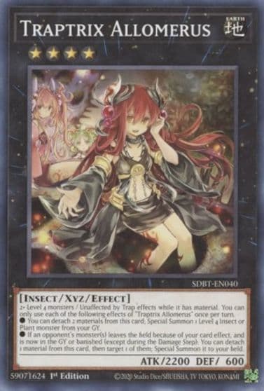 Traptrix Allomerus Structure Deck: Beware of Traptrix Yu-Gi-Oh! card