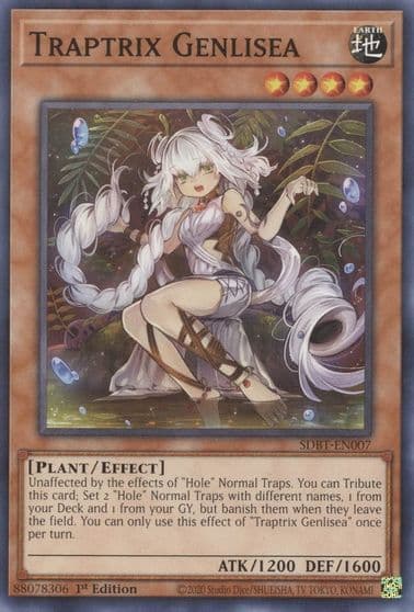 Traptrix Genlisea Structure Deck: Beware of Traptrix Yu-Gi-Oh! card