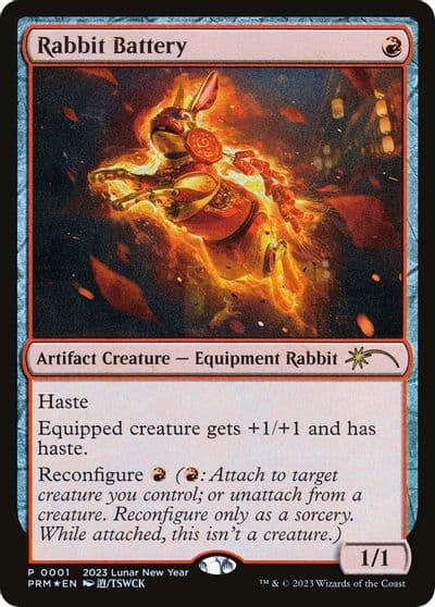 Rabbit Battery Year of the Rabbit 2023 Unique and Miscellaneous Promos Magic card