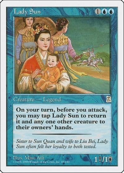 Lady Sun Portal Three Kingdoms Magic card