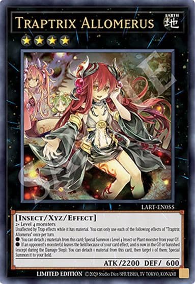Traptrix Allomerus The Lost Art Promotion Yu-Gi-Oh! card